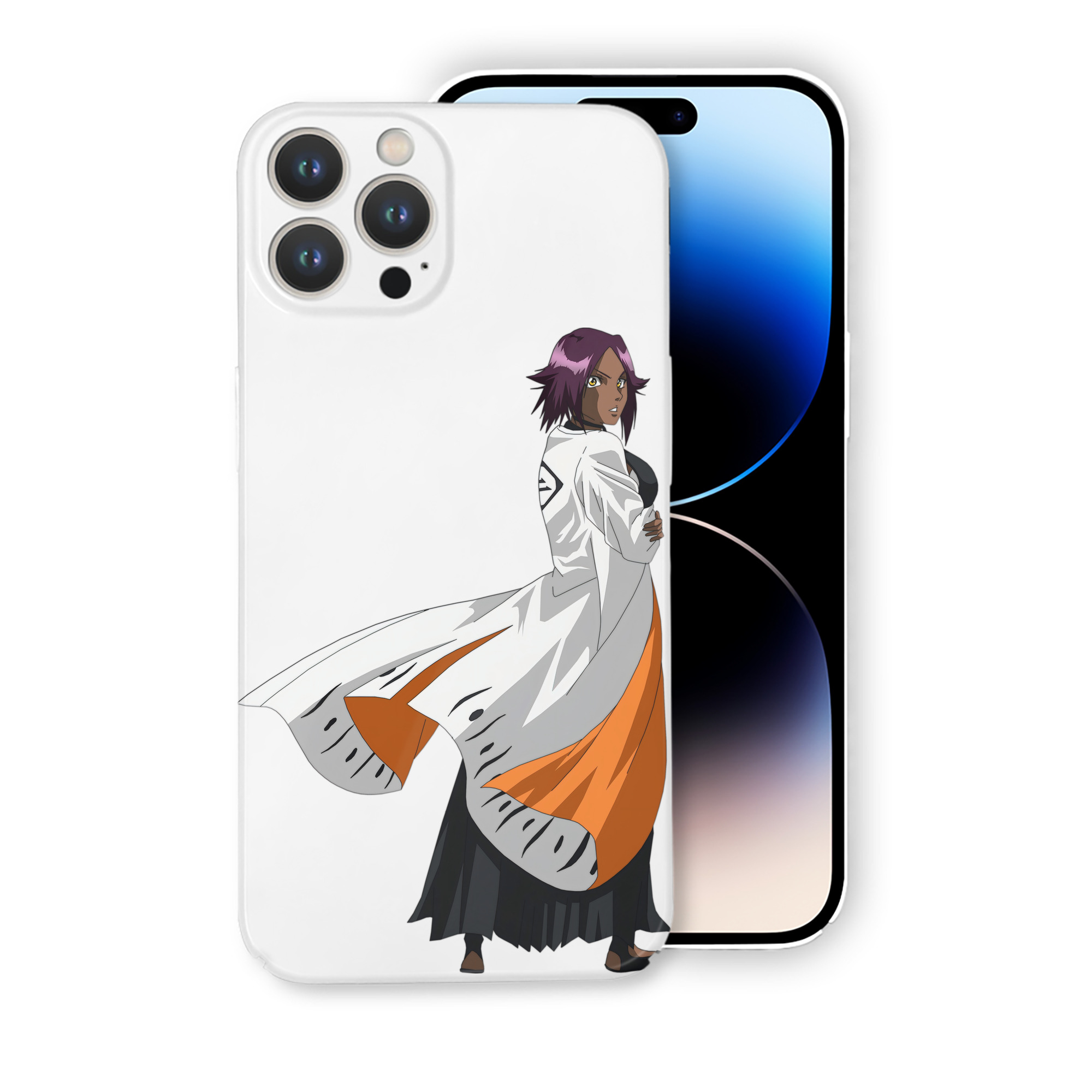 （画像用） ブリーチ 四楓院 夜一（しほういん よるいち） BLEACH Shihouin Yoruichi 【iPhone 14シリーズ対応】ハードケース